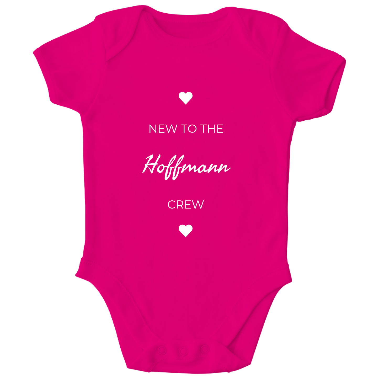 Baby Body personalisiert, aus 100 % Bio-Baumwolle, Personalisierte Babykleidung, Strampler, Wickelbody, Personalisierte Geschenke Baby