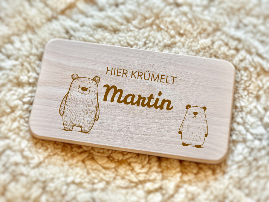 Frühstücksbrettchen (6 Waldtiere 8)