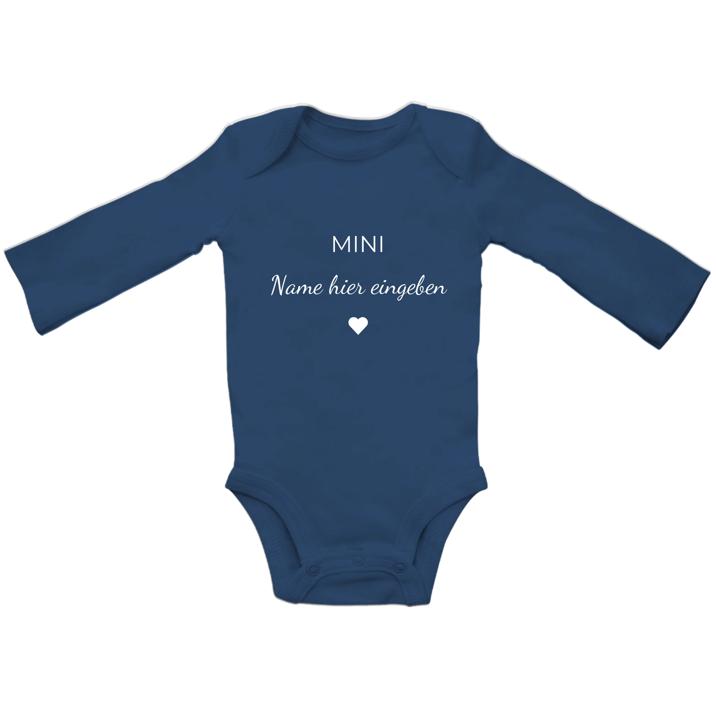 Baby Body personalisiert, aus 100 % Bio-Baumwolle, Personalisierte Babykleidung, Strampler, Wickelbody, Personalisierte Geschenke Baby