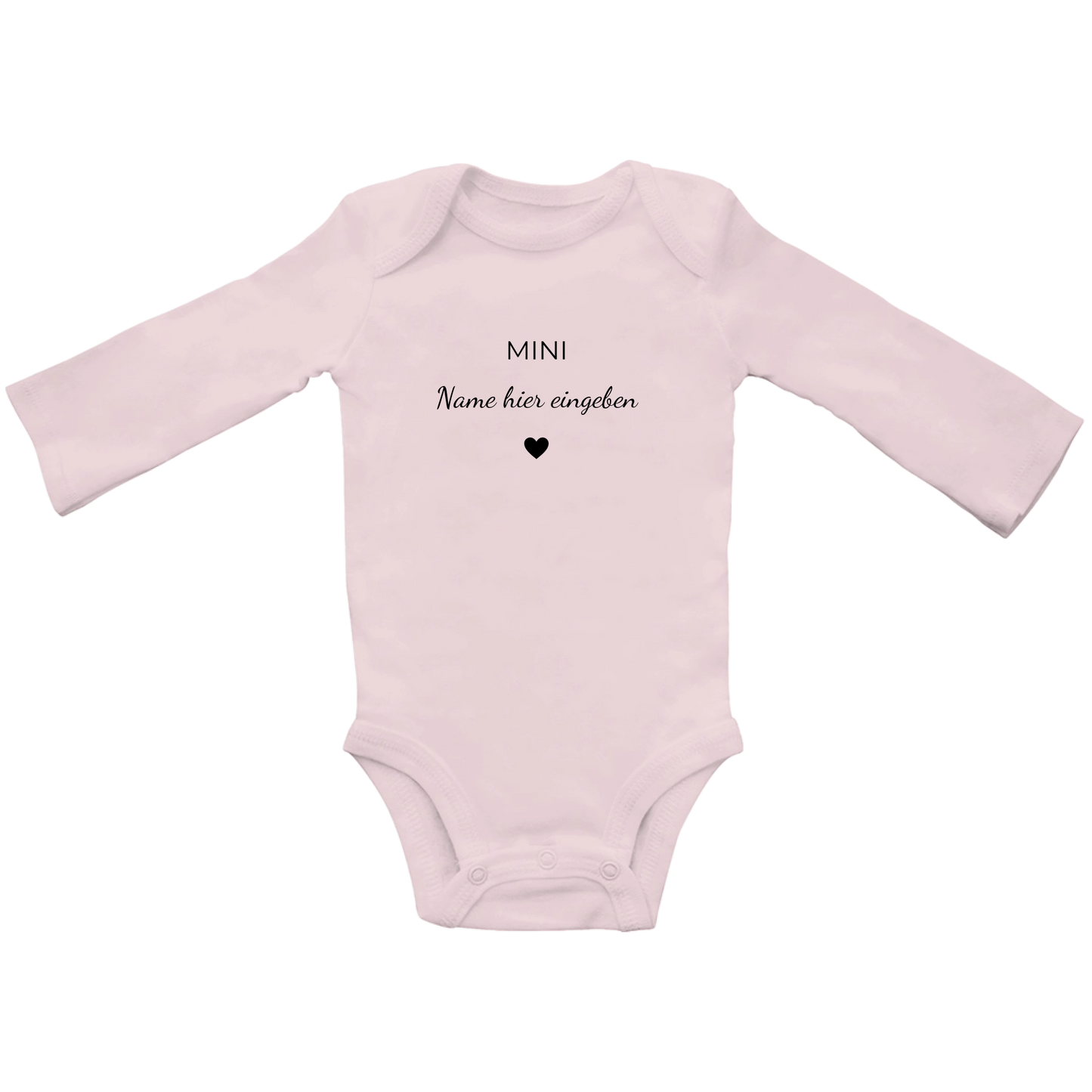 Baby Body personalisiert, aus 100 % Bio-Baumwolle, Personalisierte Babykleidung, Strampler, Wickelbody, Personalisierte Geschenke Baby