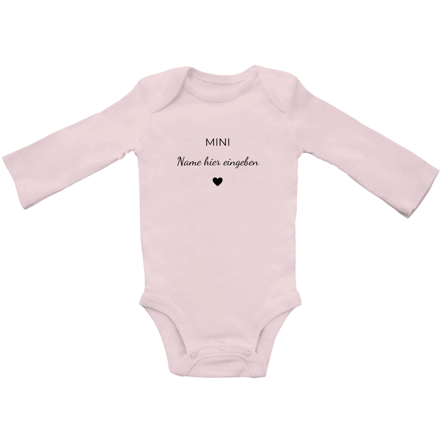 Baby Body personalisiert, aus 100 % Bio-Baumwolle, Personalisierte Babykleidung, Strampler, Wickelbody, Personalisierte Geschenke Baby