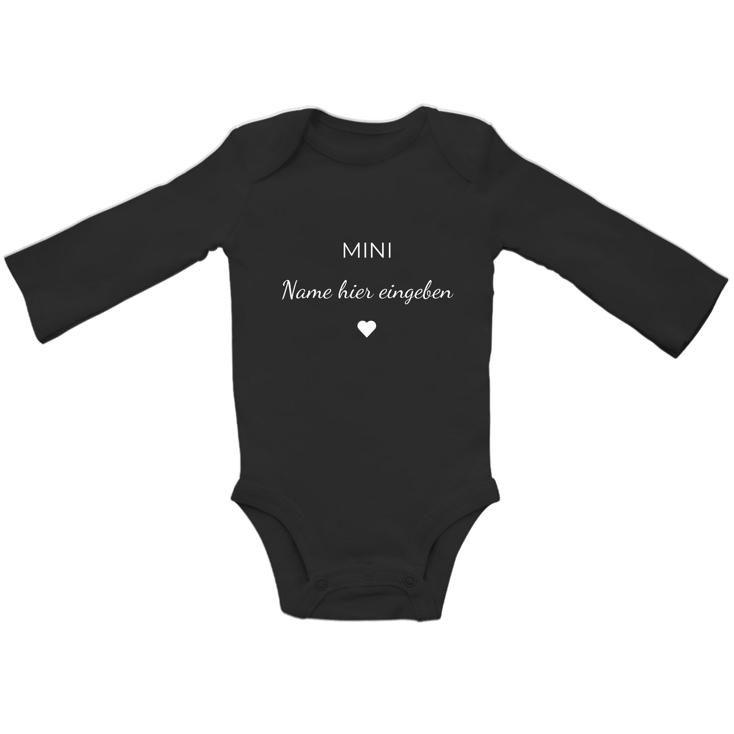 Baby Body personalisiert, aus 100 % Bio-Baumwolle, Personalisierte Babykleidung, Strampler, Wickelbody, Personalisierte Geschenke Baby