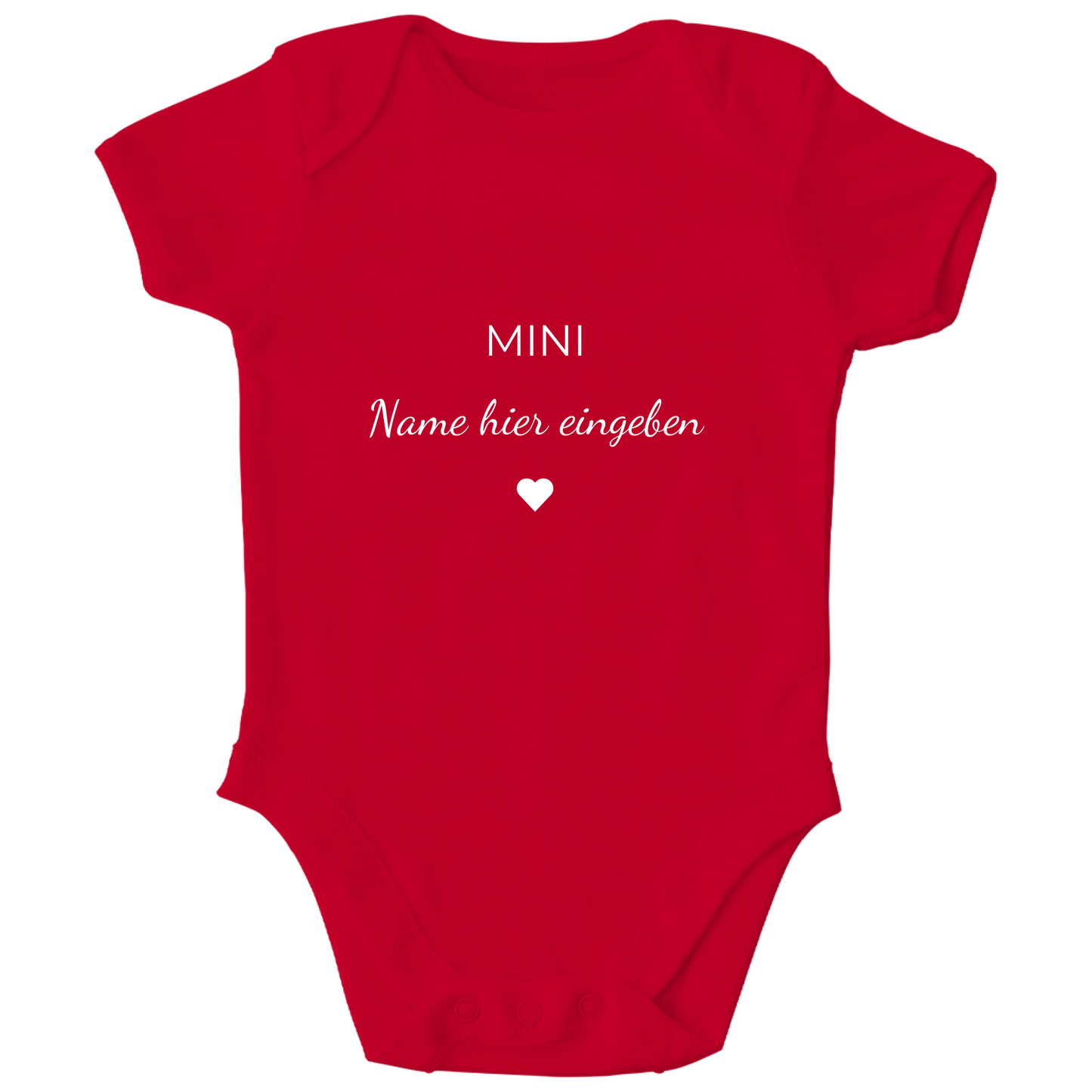 Baby Body personalisiert, aus 100 % Bio-Baumwolle, Personalisierte Babykleidung, Strampler, Wickelbody, Personalisierte Geschenke Baby