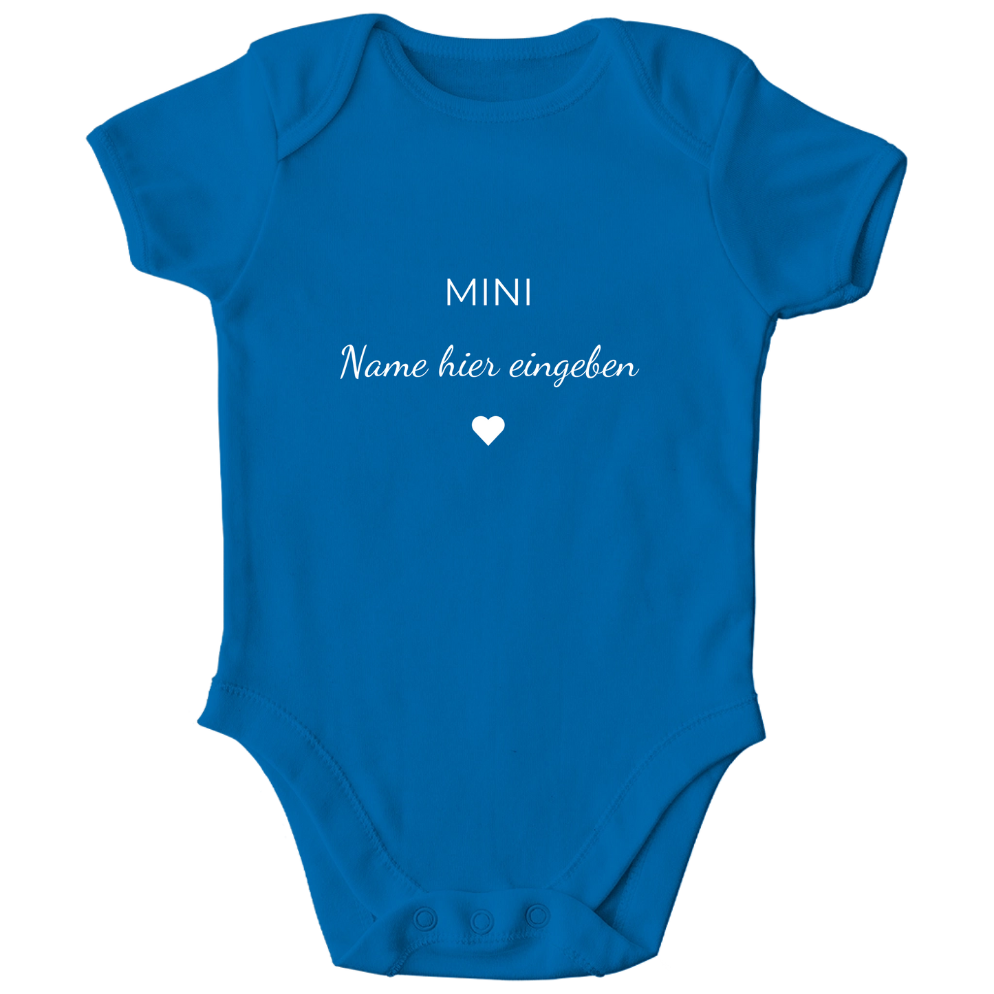 Baby Body personalisiert, aus 100 % Bio-Baumwolle, Personalisierte Babykleidung, Strampler, Wickelbody, Personalisierte Geschenke Baby