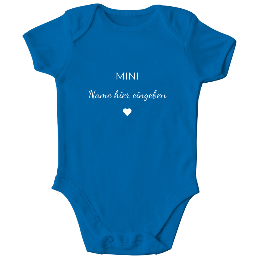 Baby Body personalisiert, aus 100 % Bio-Baumwolle, Personalisierte Babykleidung, Strampler, Wickelbody, Personalisierte Geschenke Baby