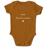 Baby Body personalisiert, aus 100 % Bio-Baumwolle, Personalisierte Babykleidung, Strampler, Wickelbody, Personalisierte Geschenke Baby