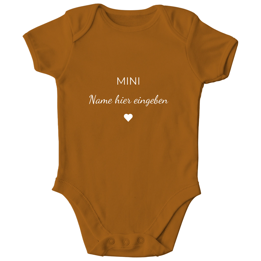Baby Body personalisiert, aus 100 % Bio-Baumwolle, Personalisierte Babykleidung, Strampler, Wickelbody, Personalisierte Geschenke Baby