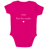 Baby Body personalisiert, aus 100 % Bio-Baumwolle, Personalisierte Babykleidung, Strampler, Wickelbody, Personalisierte Geschenke Baby