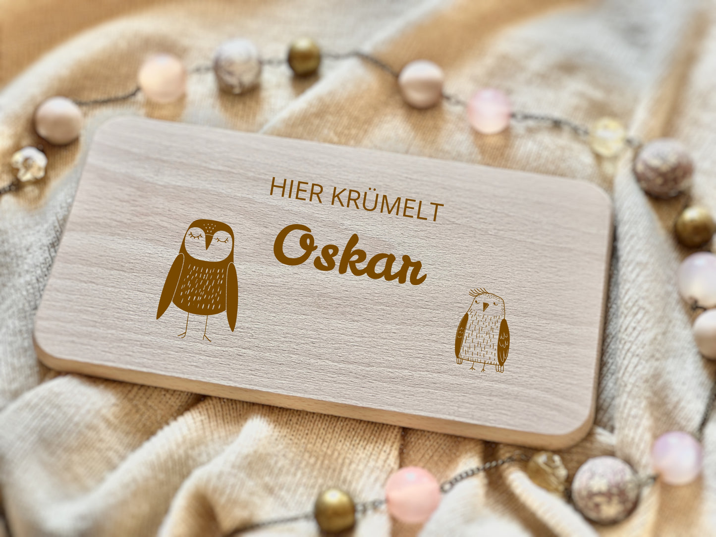 Frühstücksbrettchen (6 Waldtiere 8)