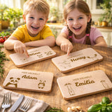 Frühstücksbrettchen (5 Bundle Tiere Erdmännchen, Panda, Koala 7)