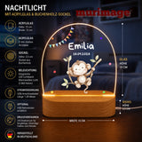 Nachtlichter Bundle 3 Tiere mit Wimpel