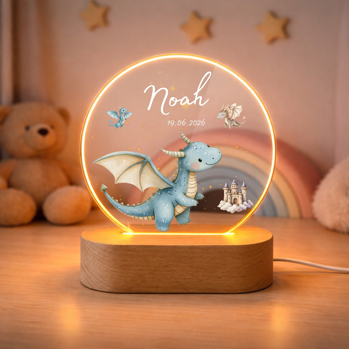 Nachtlichter Drachen