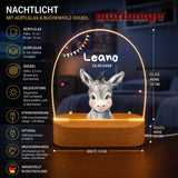 Nachtlichter Bundle 3 Tiere mit Wimpel