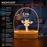 Nachtlichter Bundle 3 Tiere mit Wimpel