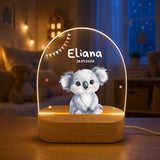 Nachtlichter Bundle 3 Tiere mit Wimpel