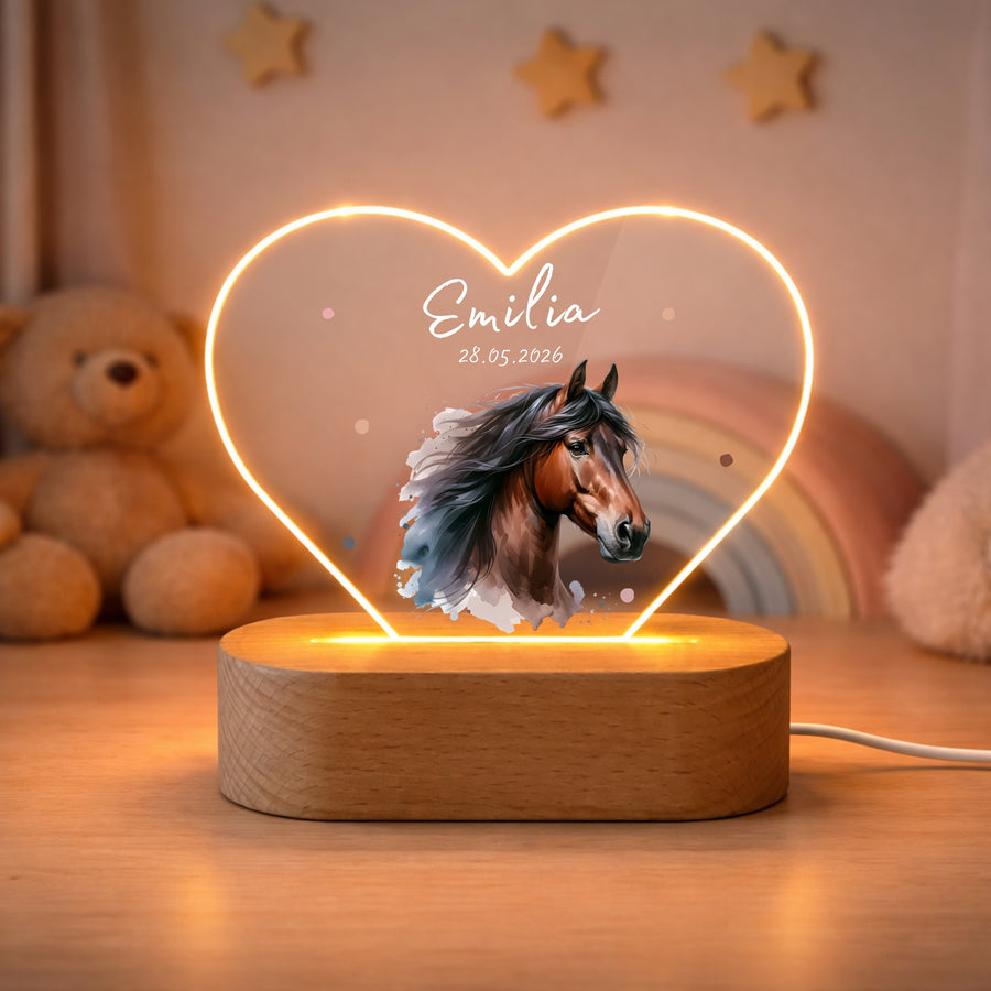 Nachtlichter Pferd