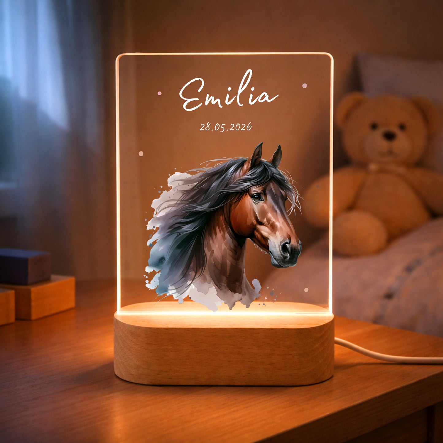 Nachtlichter Pferd