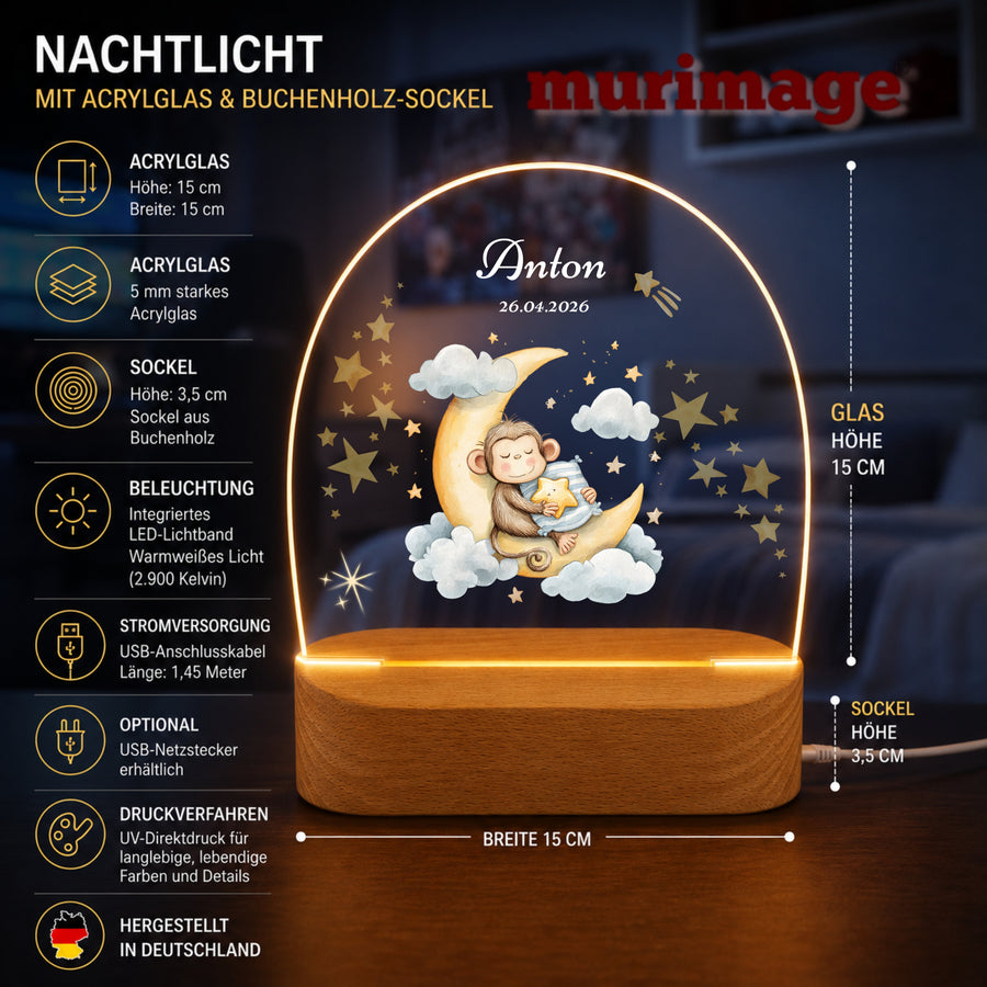 Nachtlichter Bundle 1 schlafende Tiere