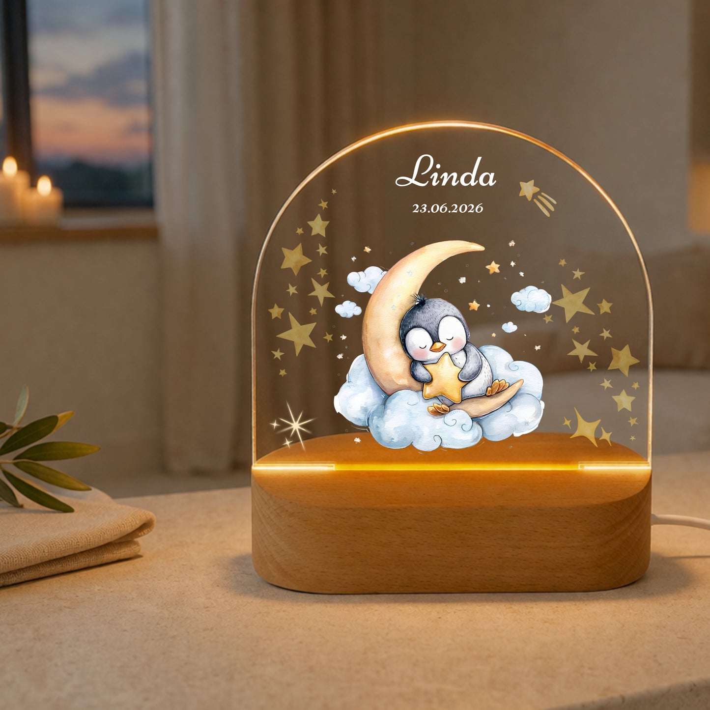Nachtlichter Bundle 1 schlafende Tiere