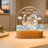 Nachtlichter taufe arche noah