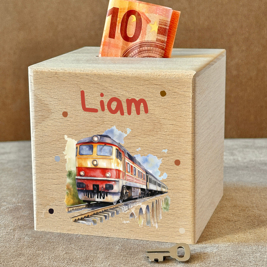 Spardose Holz Bundle 10