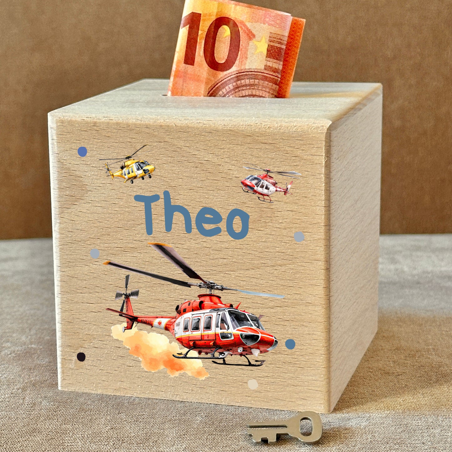 Spardose Holz Bundle 10