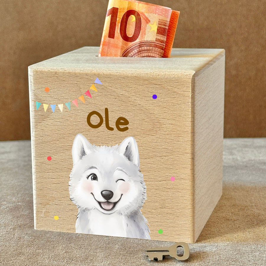 Spardose Holz Bundle 7-4