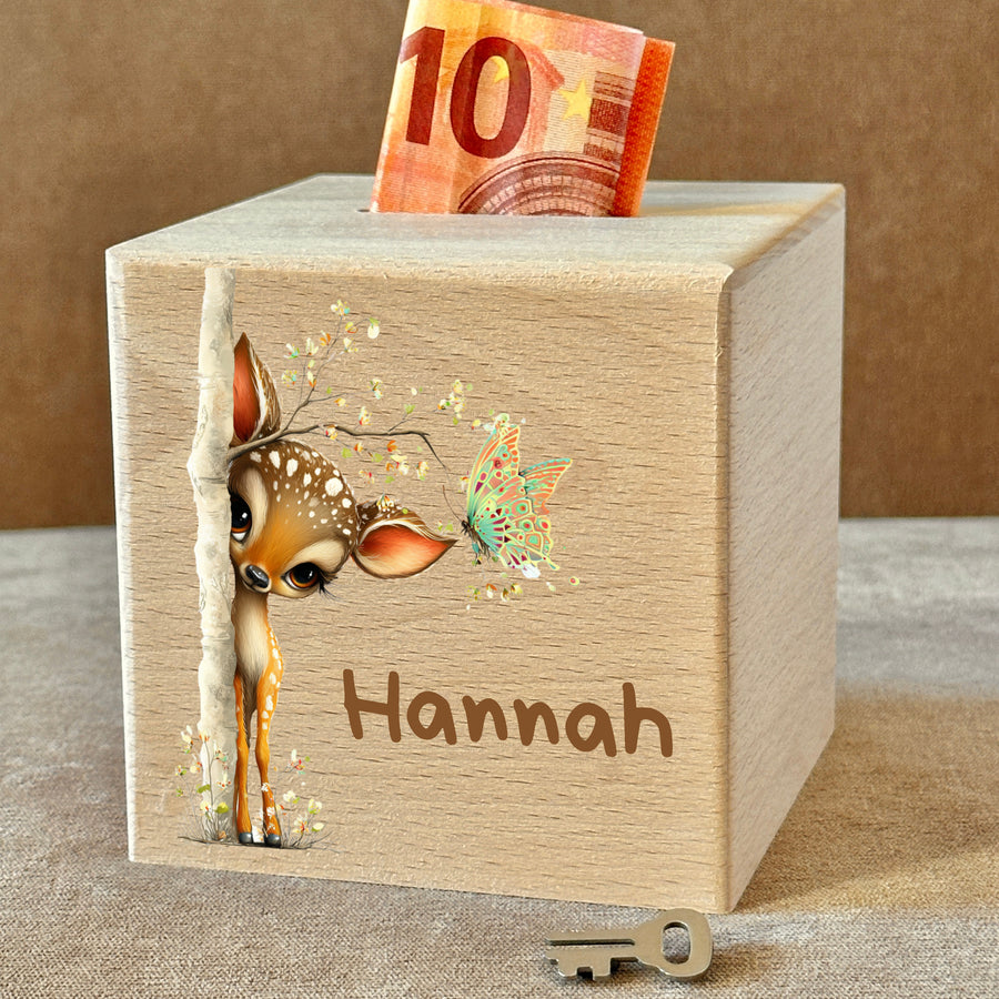 Spardose Holz Bundle 4