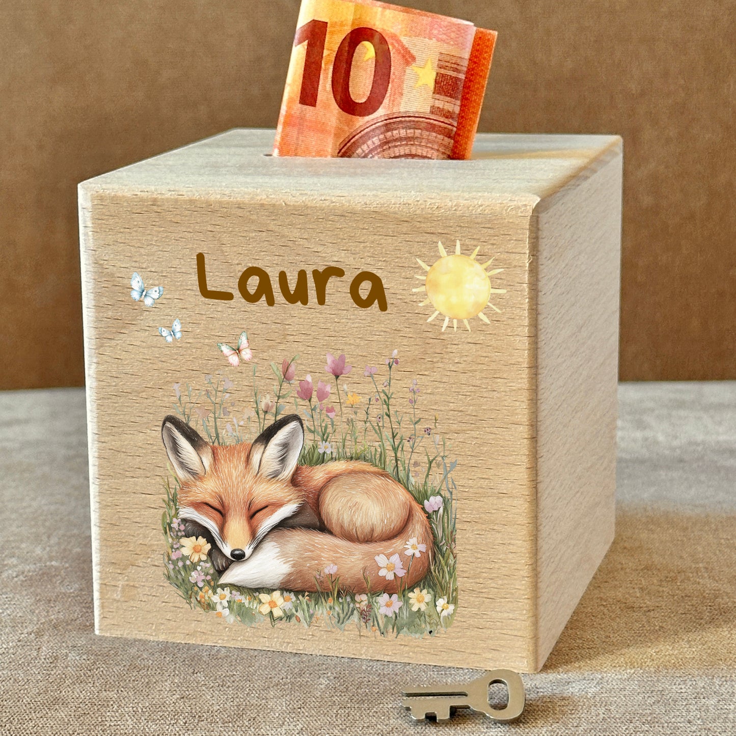 Spardose Holz Bundle 8