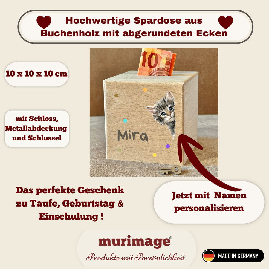 Spardose Holz Bundle 9
