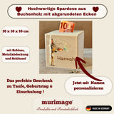 Spardose Holz Bundle 4
